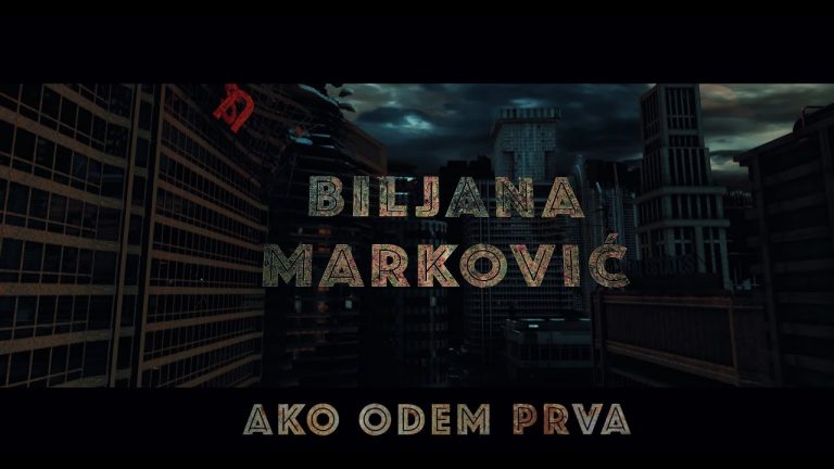 Biljana Marković predstavila spot za pesmu “Ako odem prva”