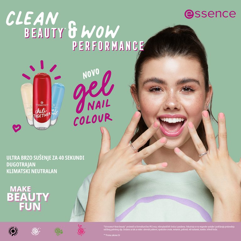 Stigli su novi essence gel nail colour lakove za nokte!