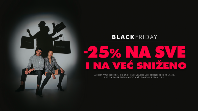 Fashion&Friends Black Friday donosi 25% na SVE!
