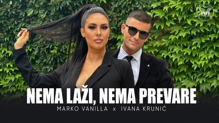 Marko Vanilla i Ivana Krunić potpisali predbračni ugovor